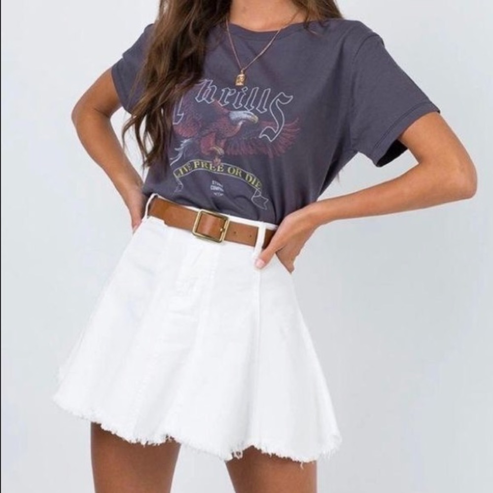 Princess Polly Jaz Denim Mini Skirt